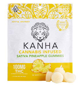 Kanha Cannabis Gummies Pineapple