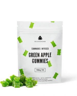BuudaBomb Green Apple Gummies UK